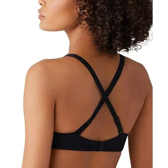 Wacoal Women's Body By 2.0 Mesh-Detail Underwire Bra Black Size 38DDD NWT